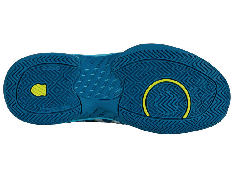 K-Swiss Men's Pickleball Supreme Pickleball Shoes in Celestial/Scuba Blue/Brilliant White