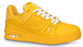 Louis Vuitton Trainer Yellow Embossed Monogram