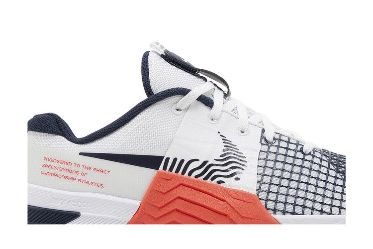 Nike Metcon 8 White Crimson Obsidian