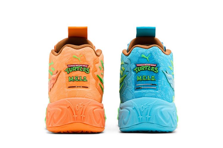 Puma LaMelo Ball MB.04 Teenage Mutant Ninja Turtles Leonardo & Michelangelo