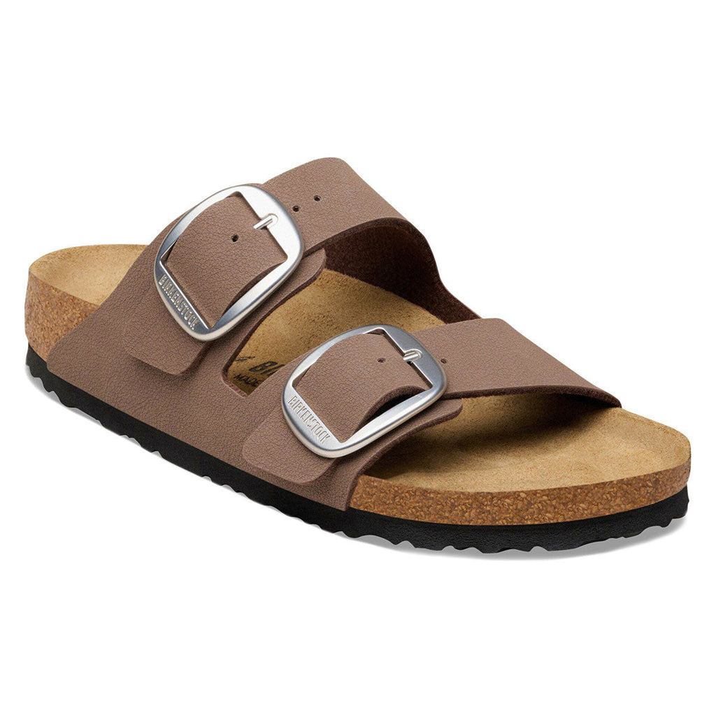 Birkenstock Womens Arizona Big Buckle Sandals Shoes - Mocha Birkibuc