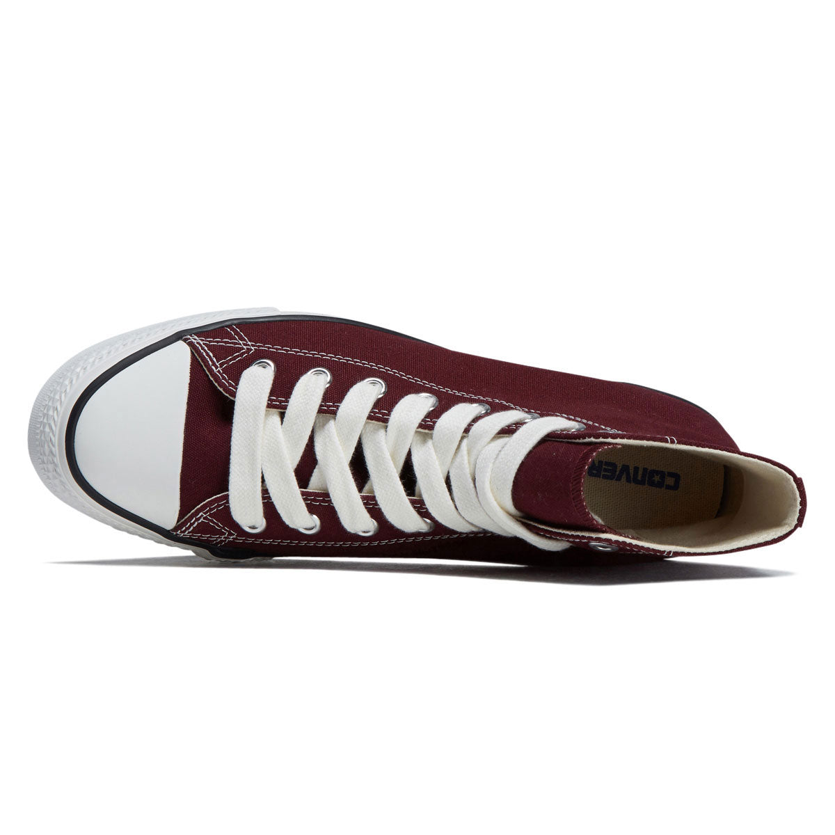 Converse Chuck Taylor Throwback Hi Shoes - Deep Bordeaux/Vintage White
