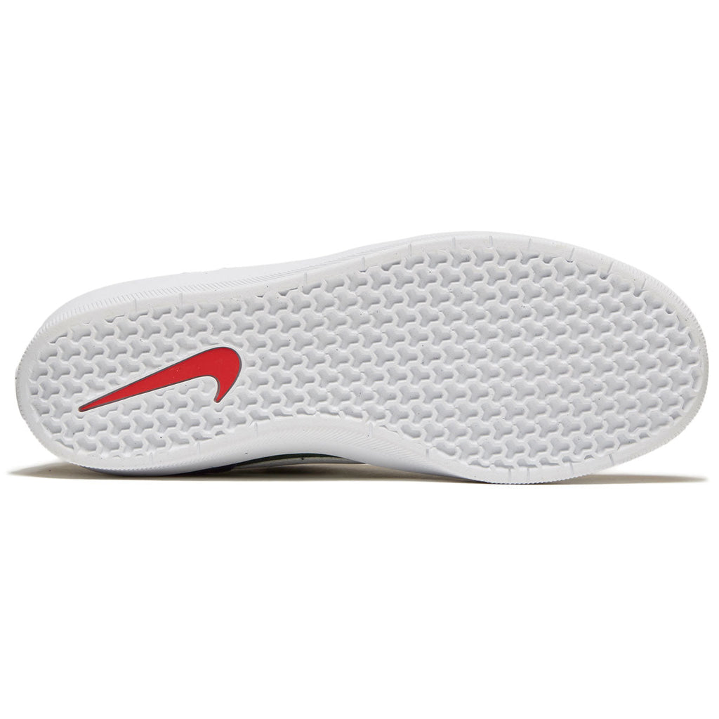 Nike SB Force 58 Shoes - Navy/Summit White/Noble Green/White