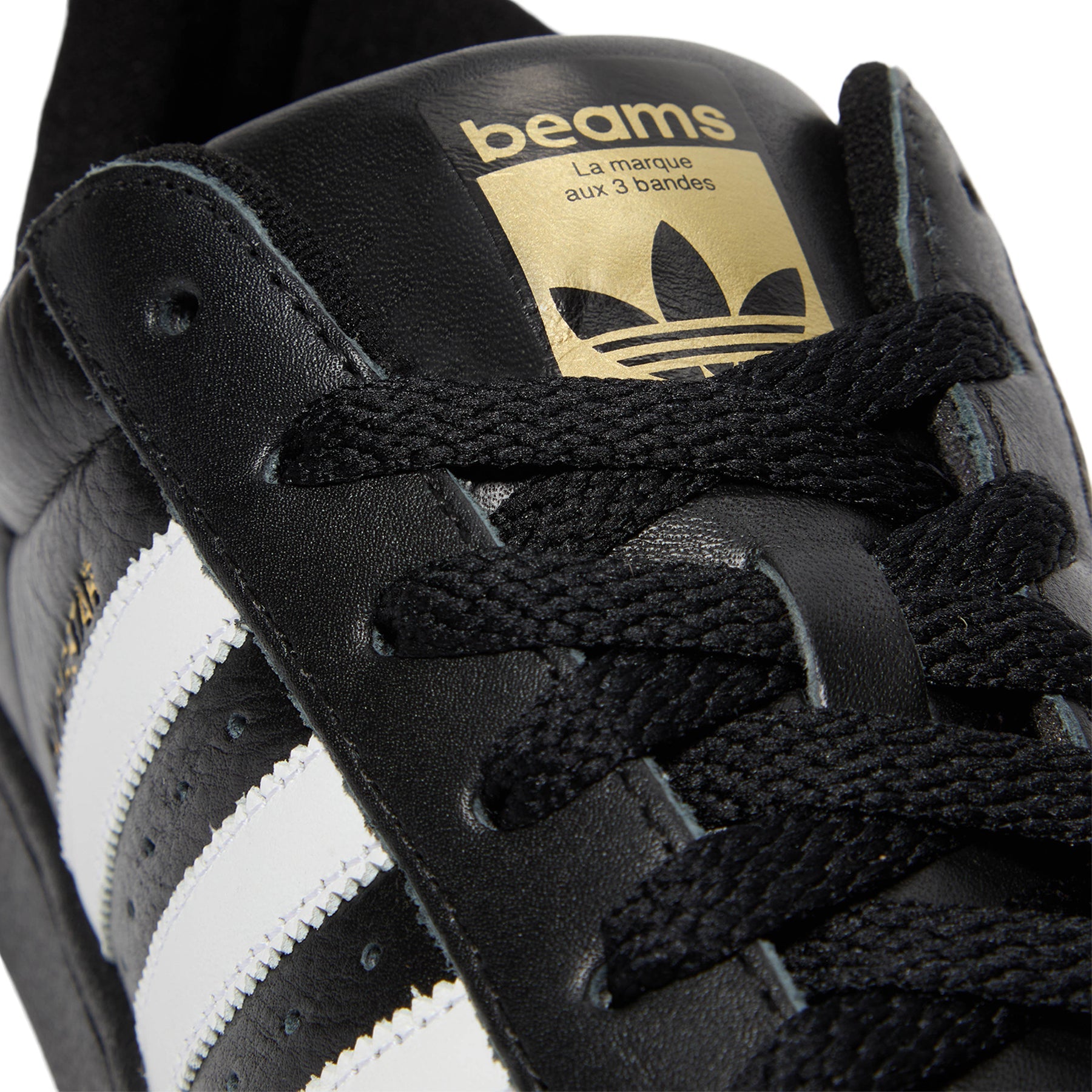 Adidas Superstar Beams (Cblack/Ftwwht/Goldmt)