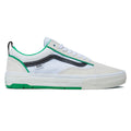 Vans Skate Old Skool Wafflecup Shoes - White/Green
