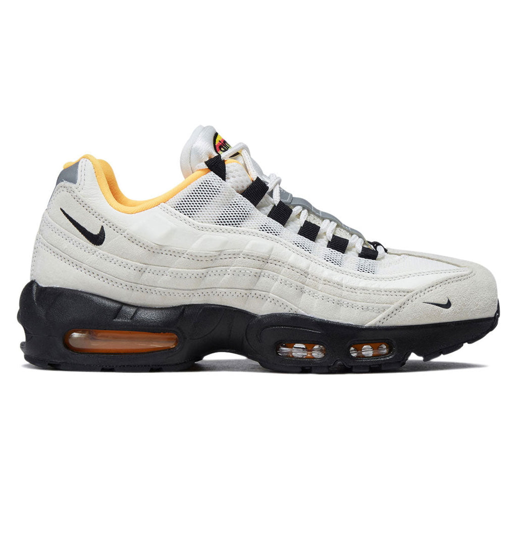 Nike SB Air Max 95 Shoes - Sail/Black/Laser Orange