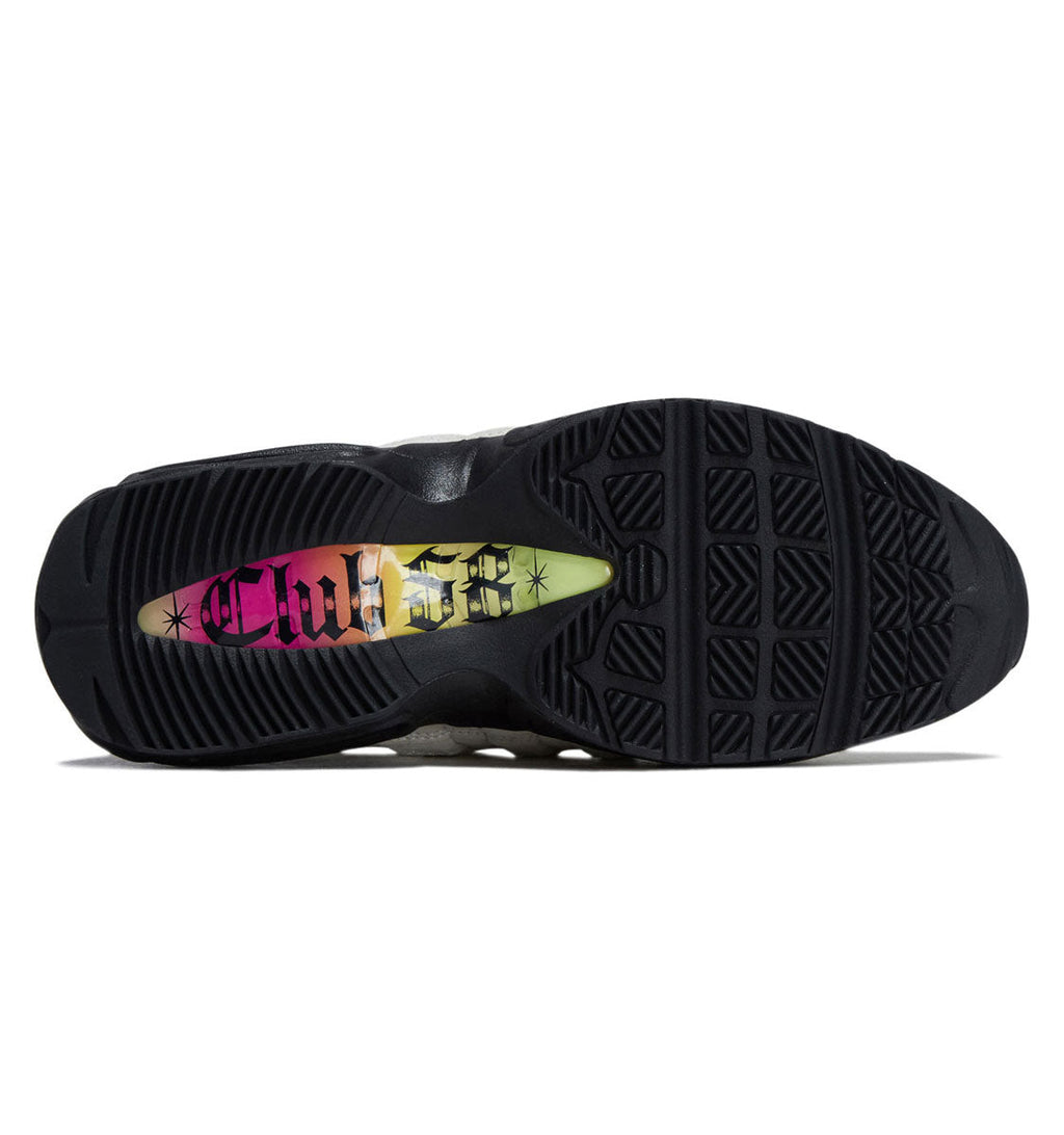 Nike SB Air Max 95 Shoes - Sail/Black/Laser Orange