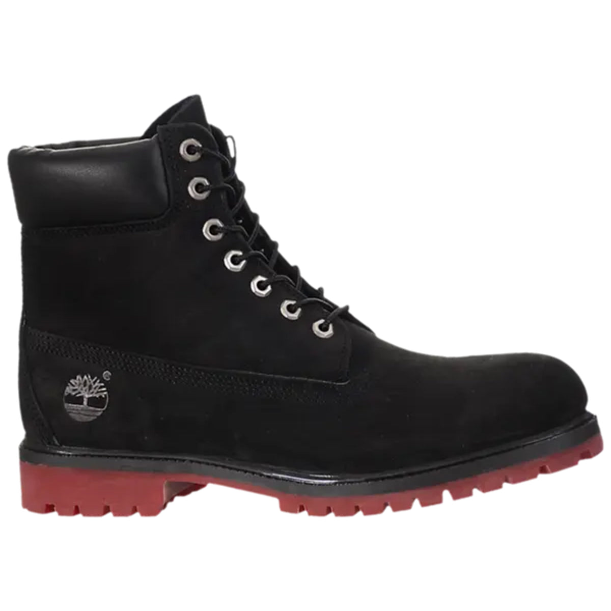 Timberland Classic 6″ Premium Black Red Boots