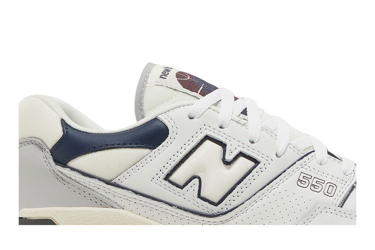 New Balance 550 White Natural Indigo Burgundy