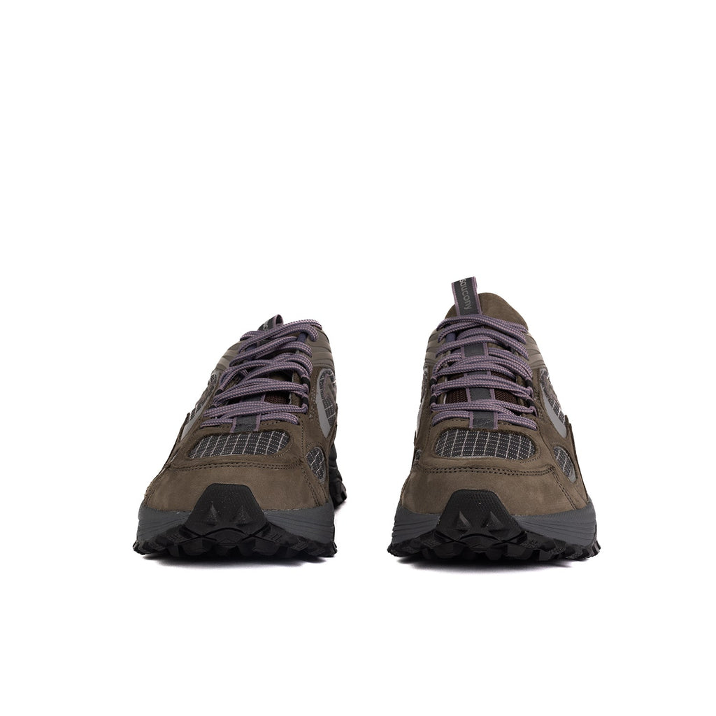 Saucony Grid Aura X - Dark Grey Mud