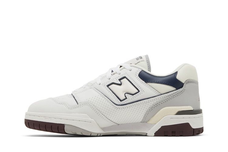 New Balance 550 White Natural Indigo Burgundy