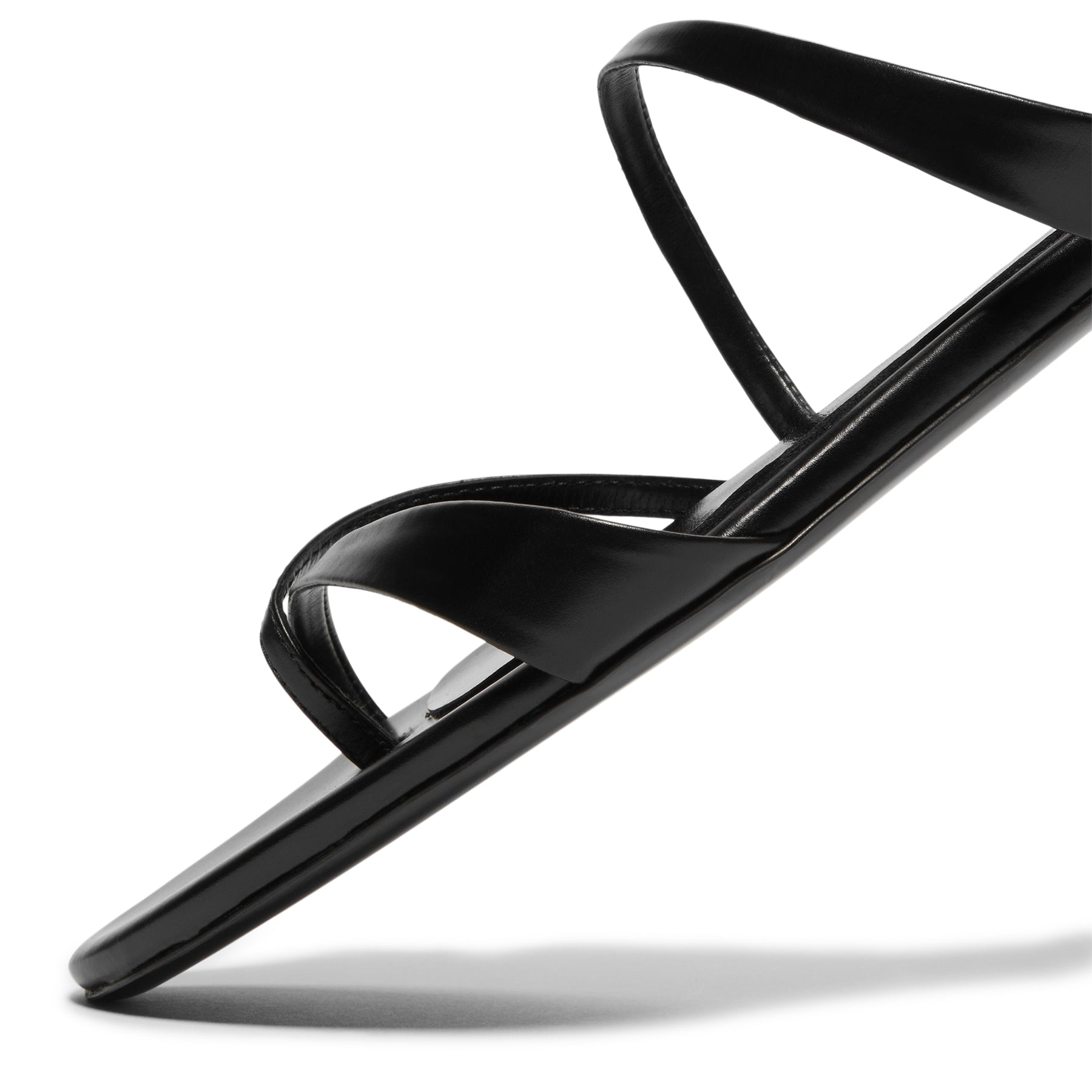 Jude Heath Sandal (Black Leather)