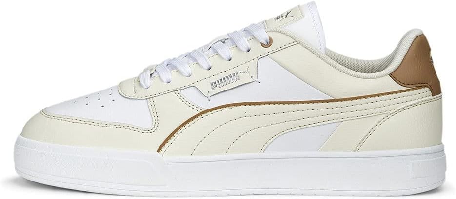 Men's Puma Caven Dime White/Ivory/Tan/Silver (384953 17)