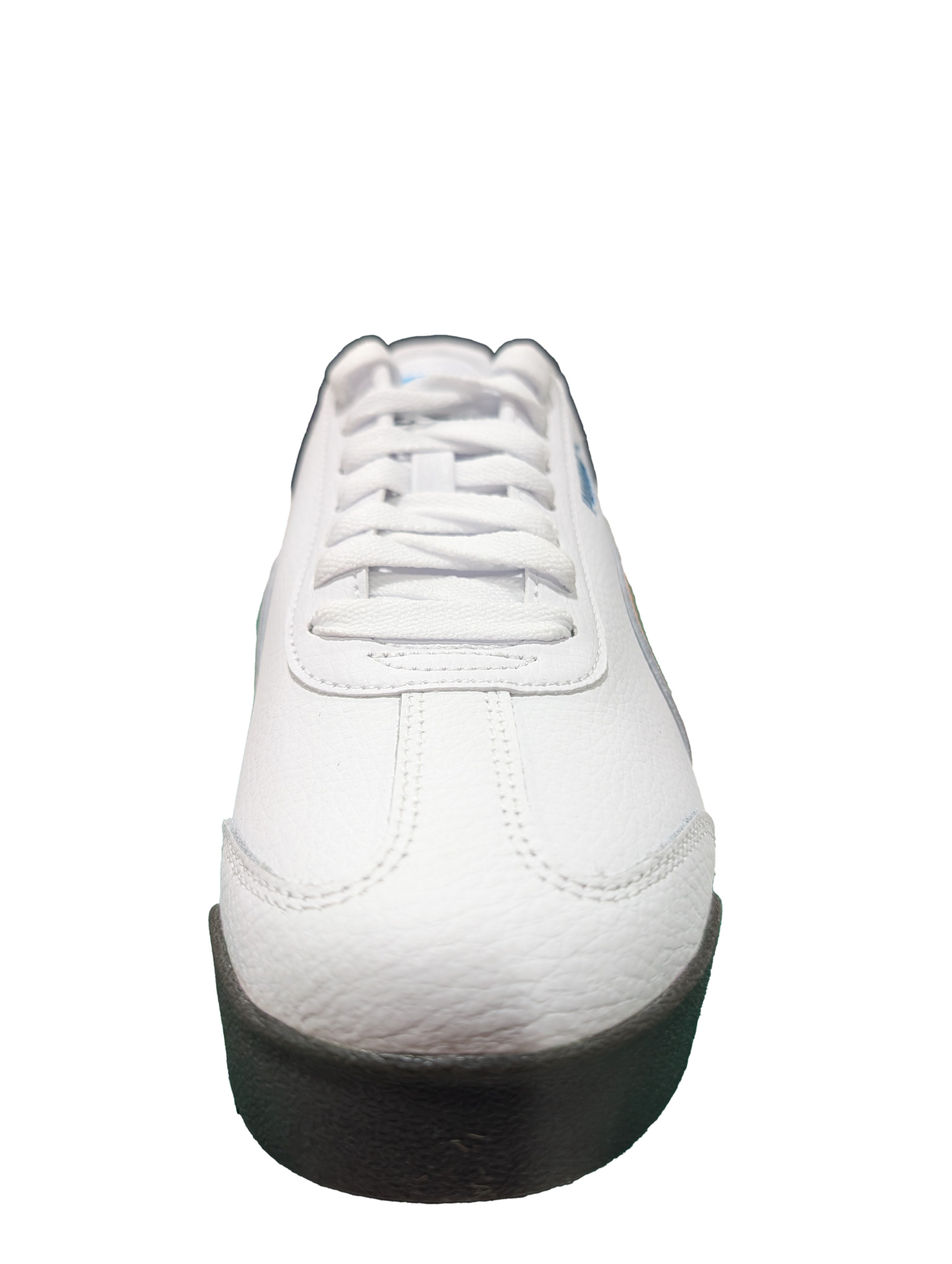 Men's Puma Roma Standard Puma White-Orange Glo (396868 18)