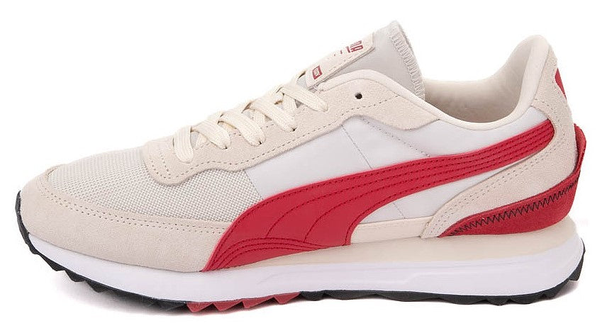 Men's Puma Road Rider SD Vapor Grey-Club Red (397377 06)