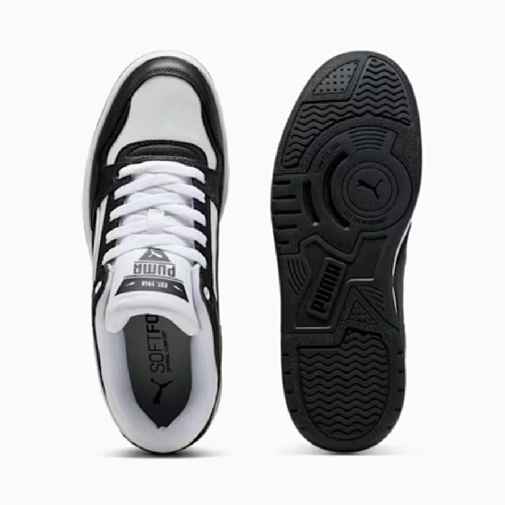 Men's Puma Rebound Retro Puma White-Puma Black (400197 03)