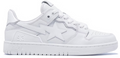 A Bathing Ape Bape Sk8 Sta Triple White Patent Leather