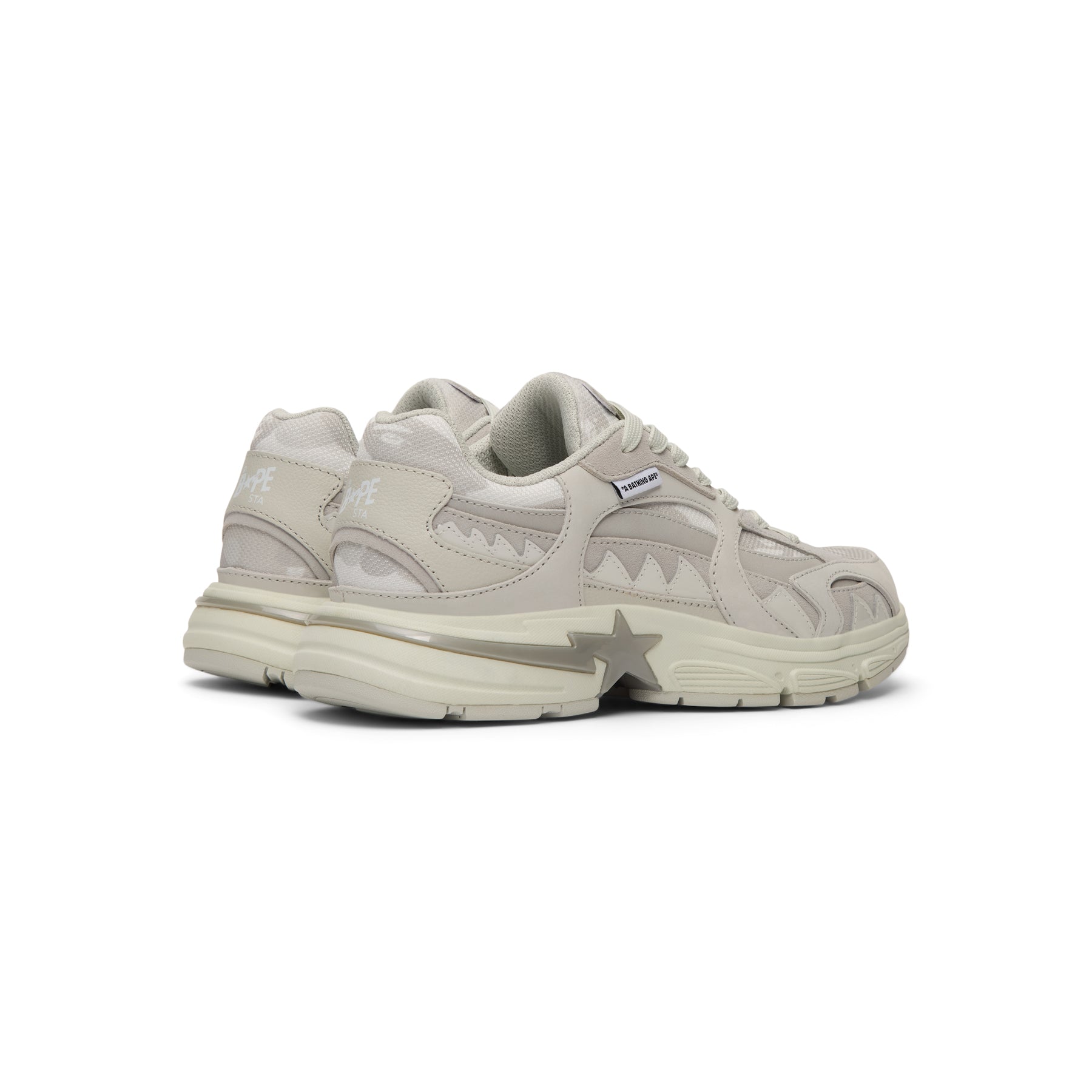 A Bathing Ape Bape Shark Sta #1 M2 (White)