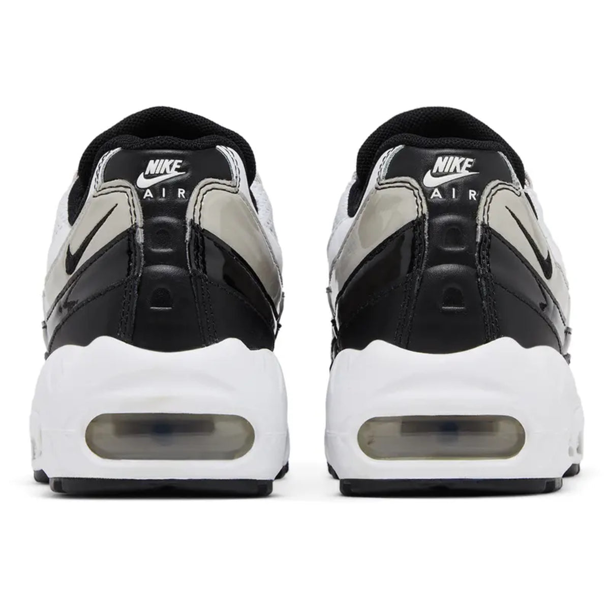 Nike Air Max 95White Light Iron Ore Black Patent (W)