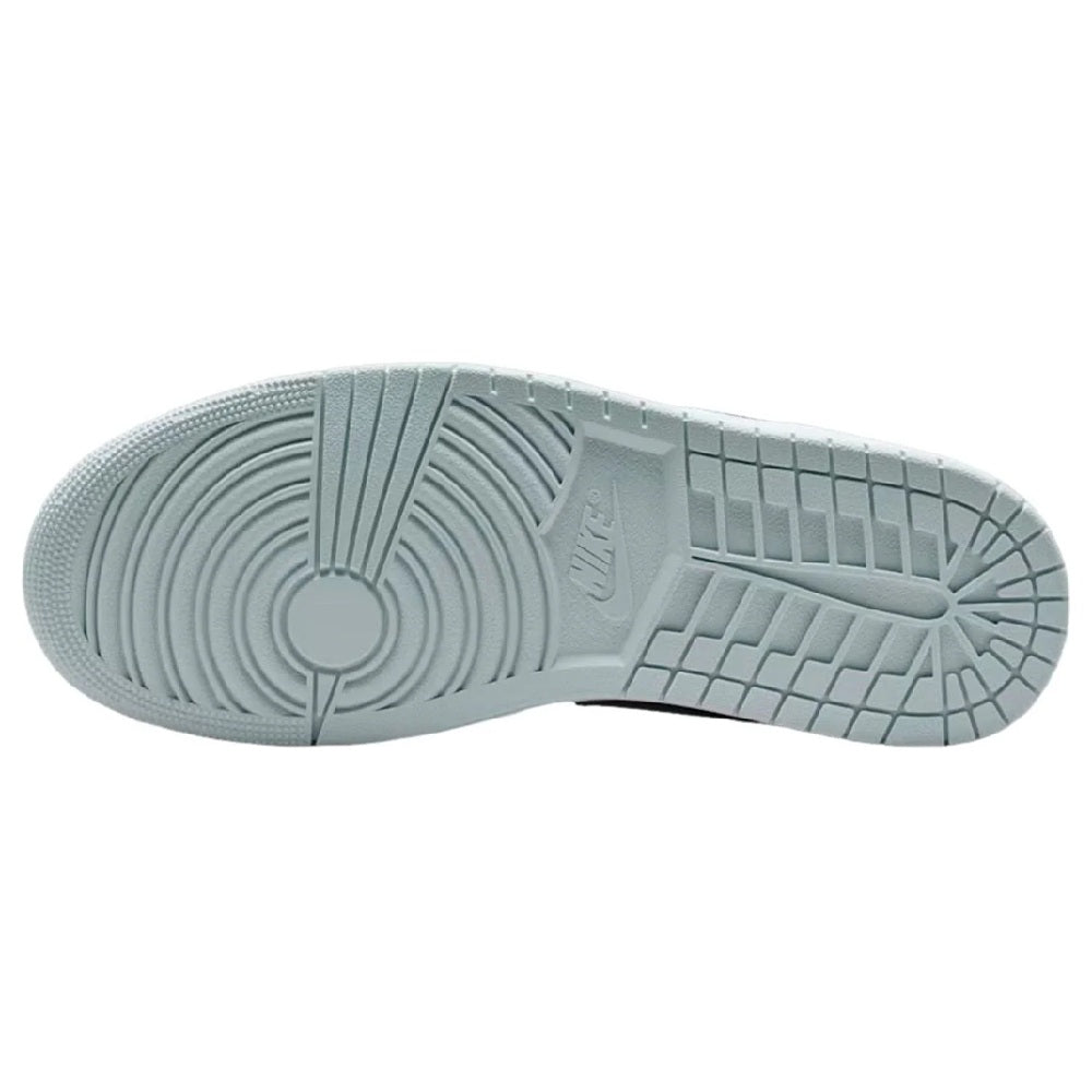 Men's Jordan 1 Low Aura/Squadron Blue-White (553558 400)