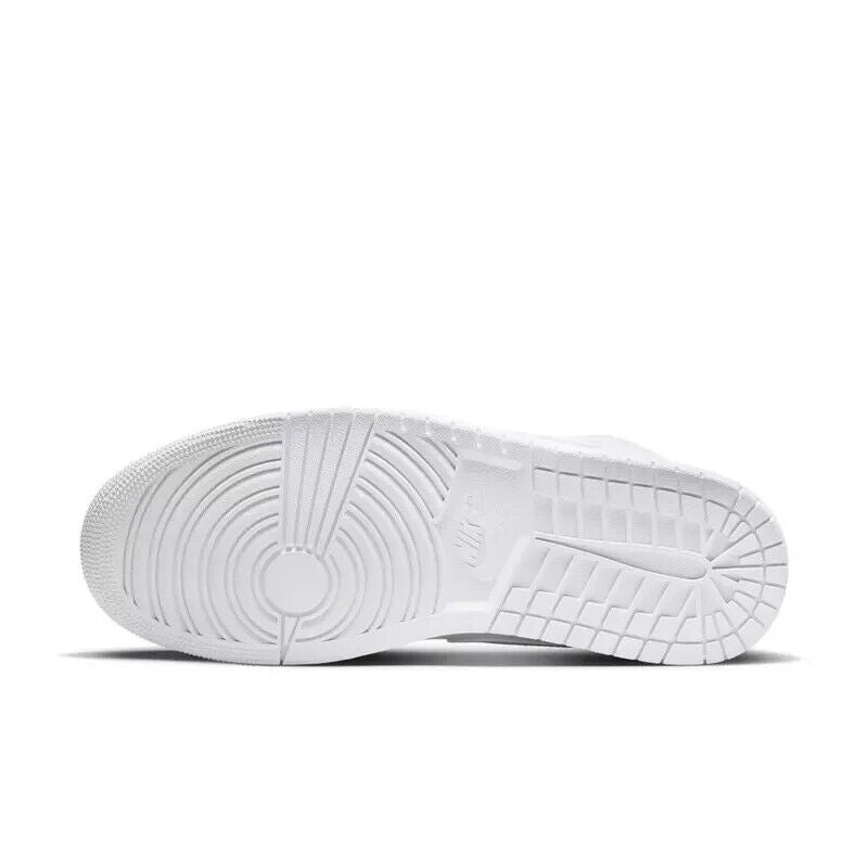 Men's Jordan 1 Mid White/White-White (554724 136)