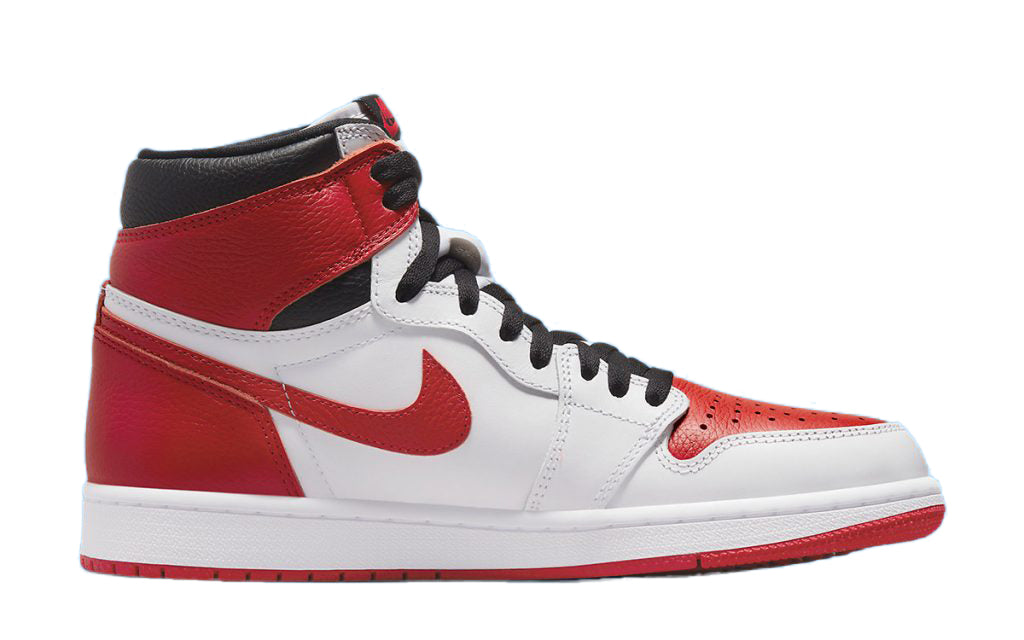 Men's Jordan 1 Retro High OG "Heritage" Wht/Univ Red-Black (555088 161)