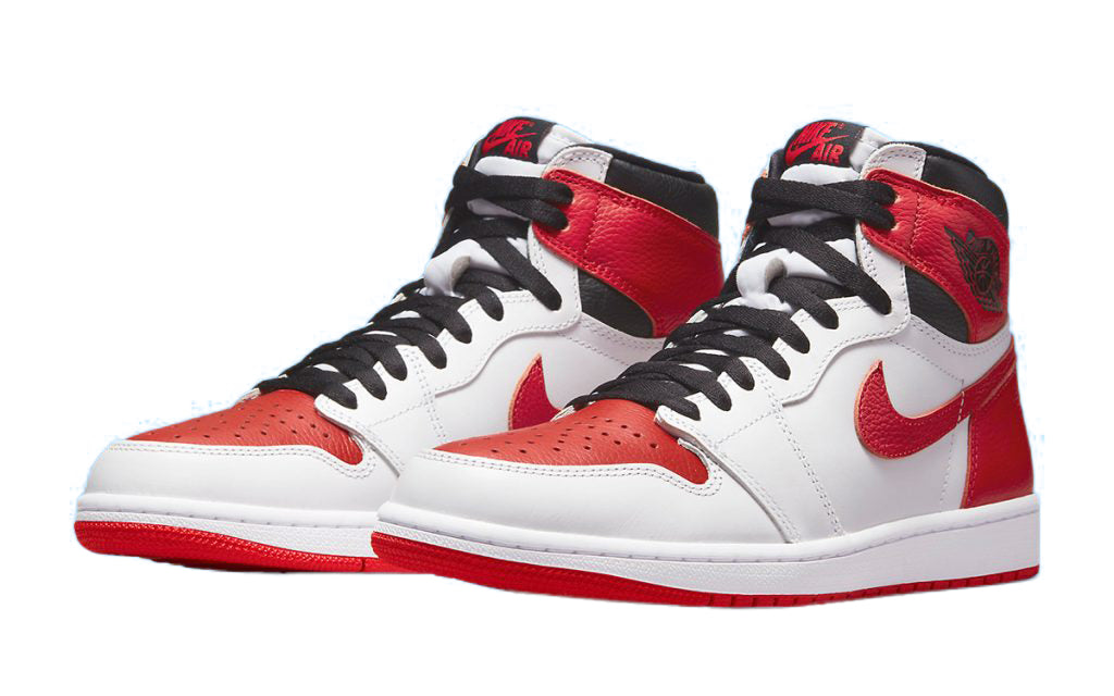 Men's Jordan 1 Retro High OG "Heritage" Wht/Univ Red-Black (555088 161)