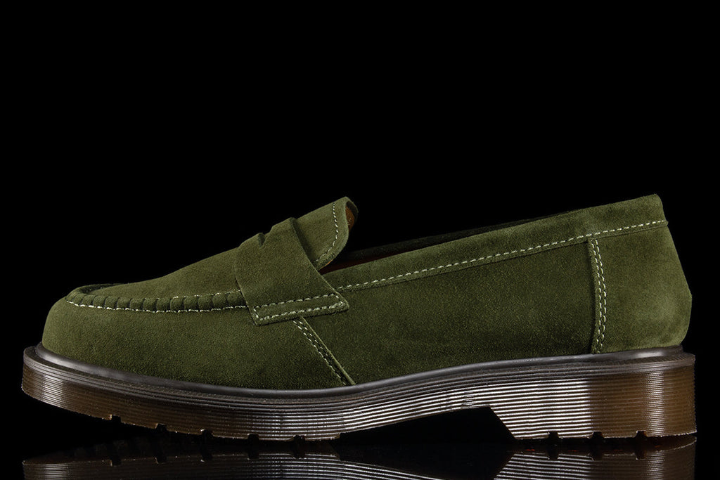Delapre Penny Loafer - Repello Calf Suede