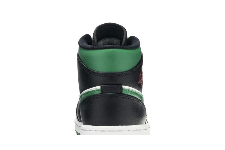 Jordan 1 Mid Green Toe