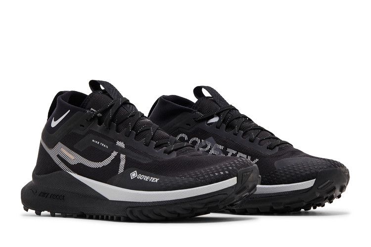 Nike React Pegasus Trail 4 Gore-Tex Black Wolf Grey (Women's)
