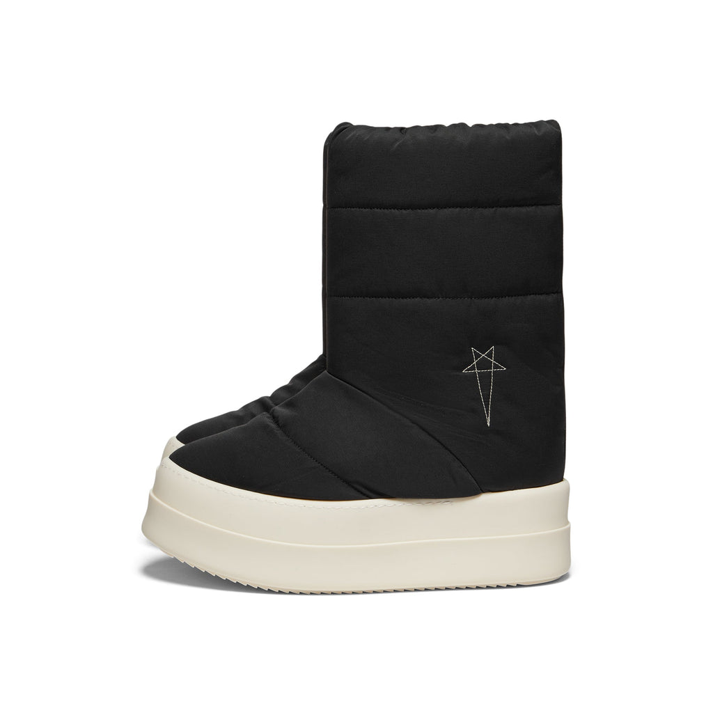 Rick Owens Drkshdw Mega Bumper Lunar Sneaker (Black/Pearl/Milk)