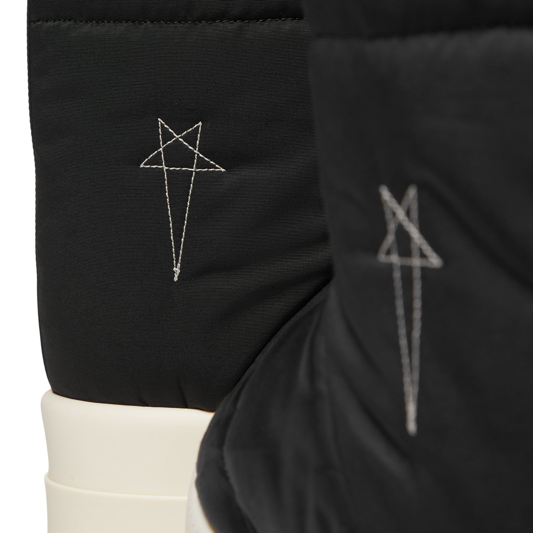 Rick Owens Drkshdw Mega Bumper Lunar Sneaker (Black/Pearl/Milk)