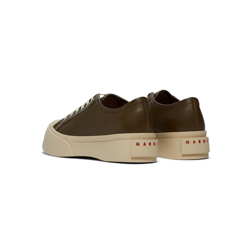 Marni Nappa Leather Pablo Sneaker (Deep Sage)