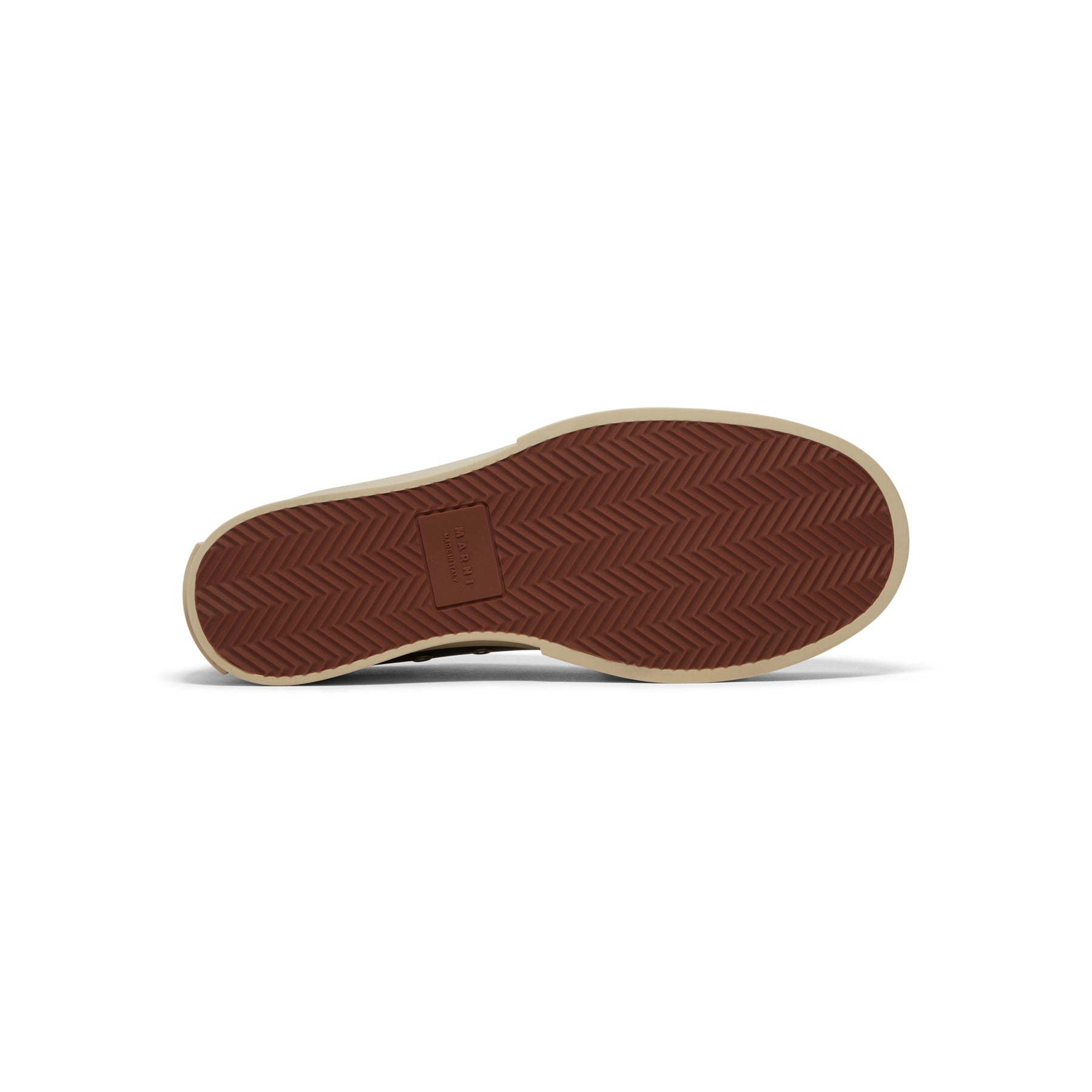 Marni Nappa Leather Pablo Sneaker (Deep Sage)
