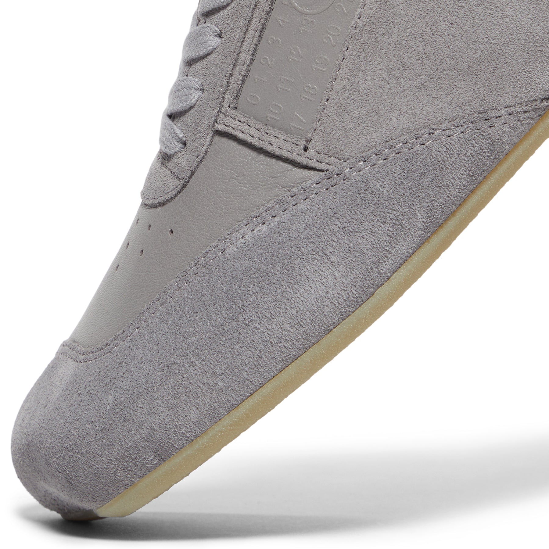 Mm6 Maison Margiela Womens Anatomic Sneakers (Silver Filigree)
