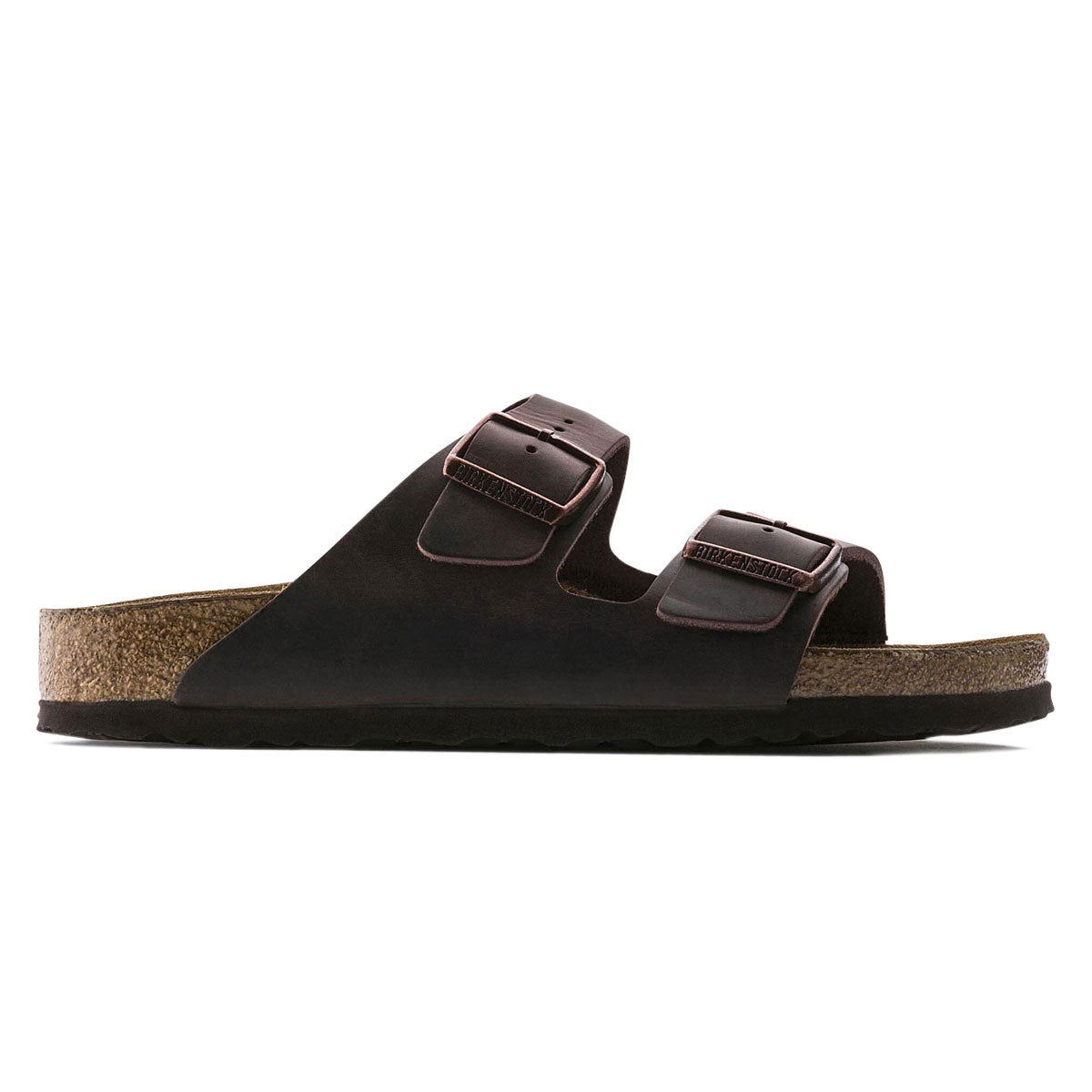Birkenstock Arizona Soft Footbed Sandals Shoes - Habana Oiled Leather