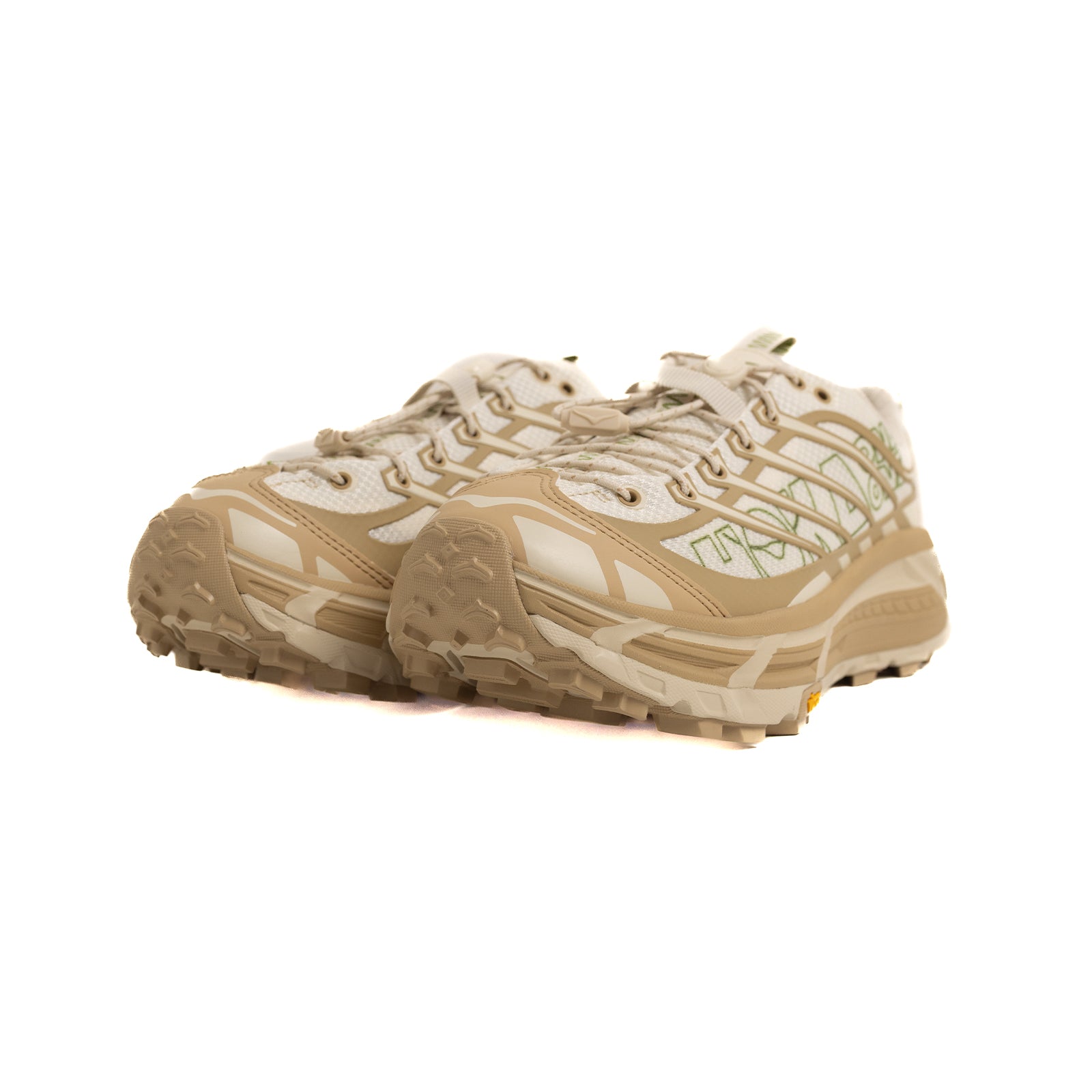 Hoka U Mafate Three2 Woodmark - Khaki Oatmilk