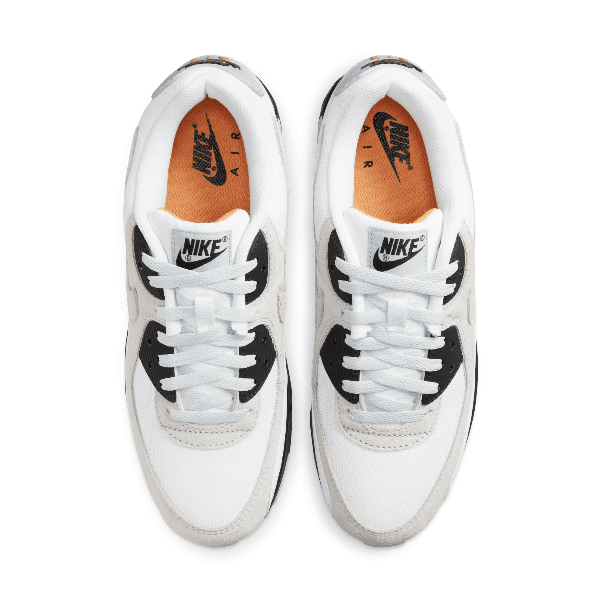 Nike Air Max 90 Men's Shoes "White Black Hot Curry"