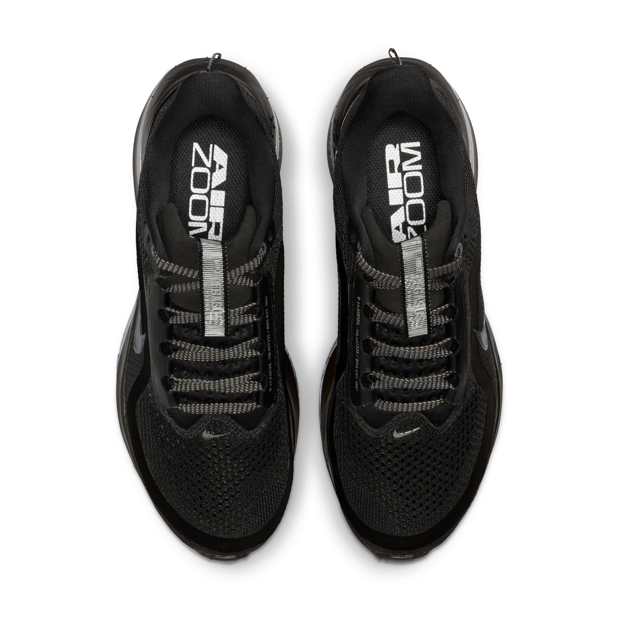 Womens Nike Pegasus Premium - Black Metallic Silver