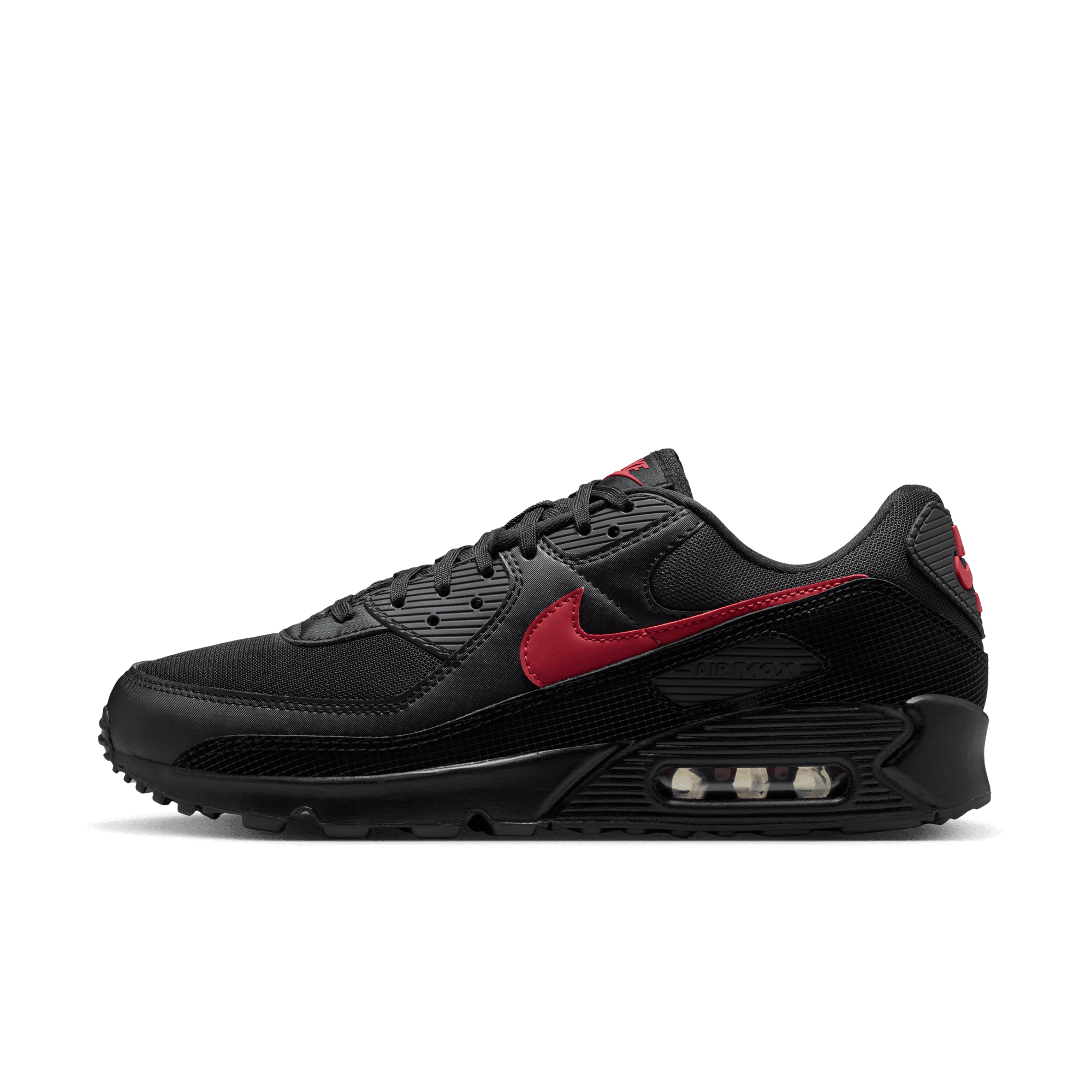 Men's Nike Air Max 90 "Black Tough Red"
