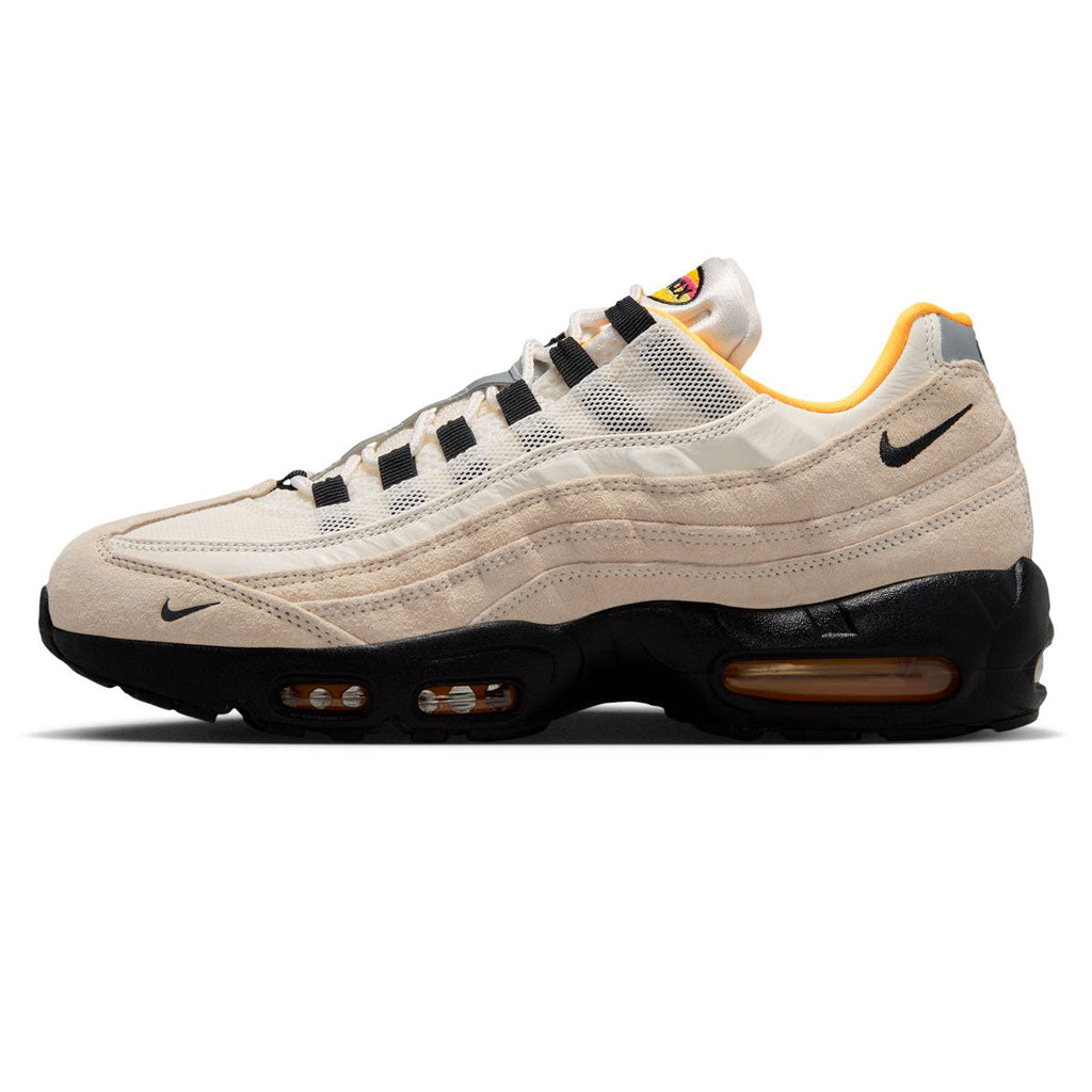 Nike SB Air Max 95 Shoes - Sail/Black/Laser Orange