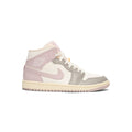 Jordan Air Jordan 1 Mid ( Sail/Particle Rose-Enigma Stone)