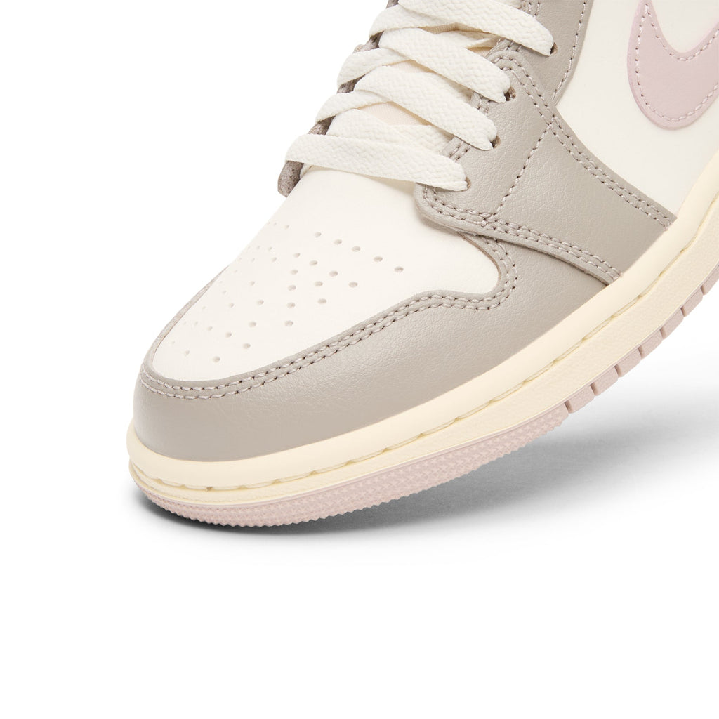 Jordan Air Jordan 1 Mid ( Sail/Particle Rose-Enigma Stone)