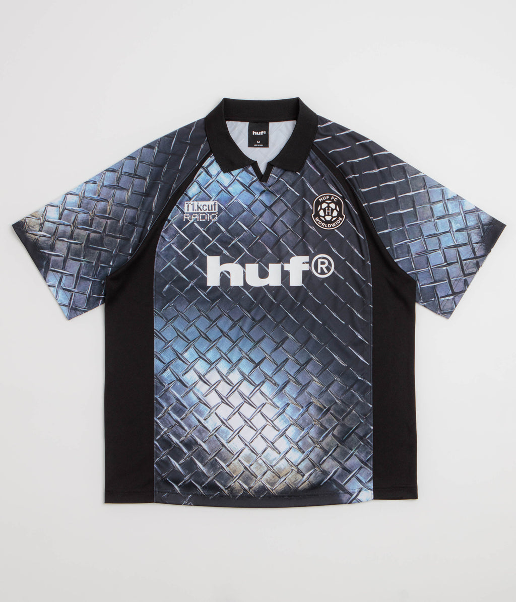 HUF Diamond Plate Jersey - Black