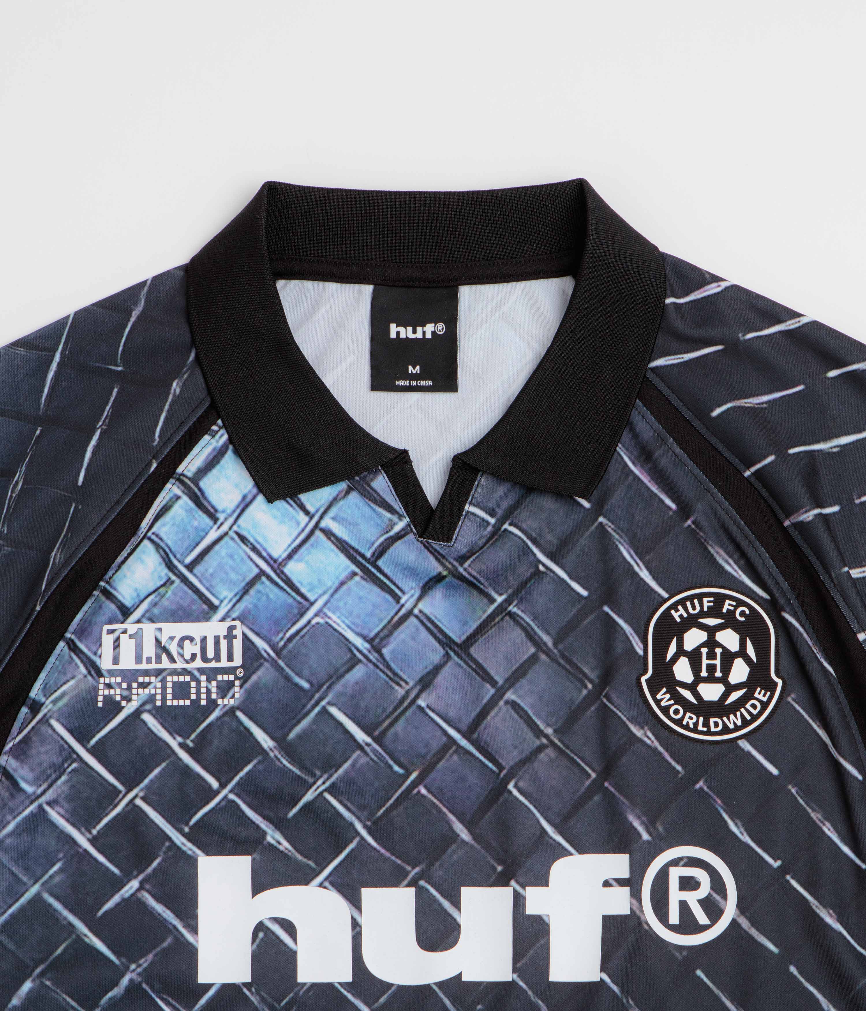 HUF Diamond Plate Jersey - Black
