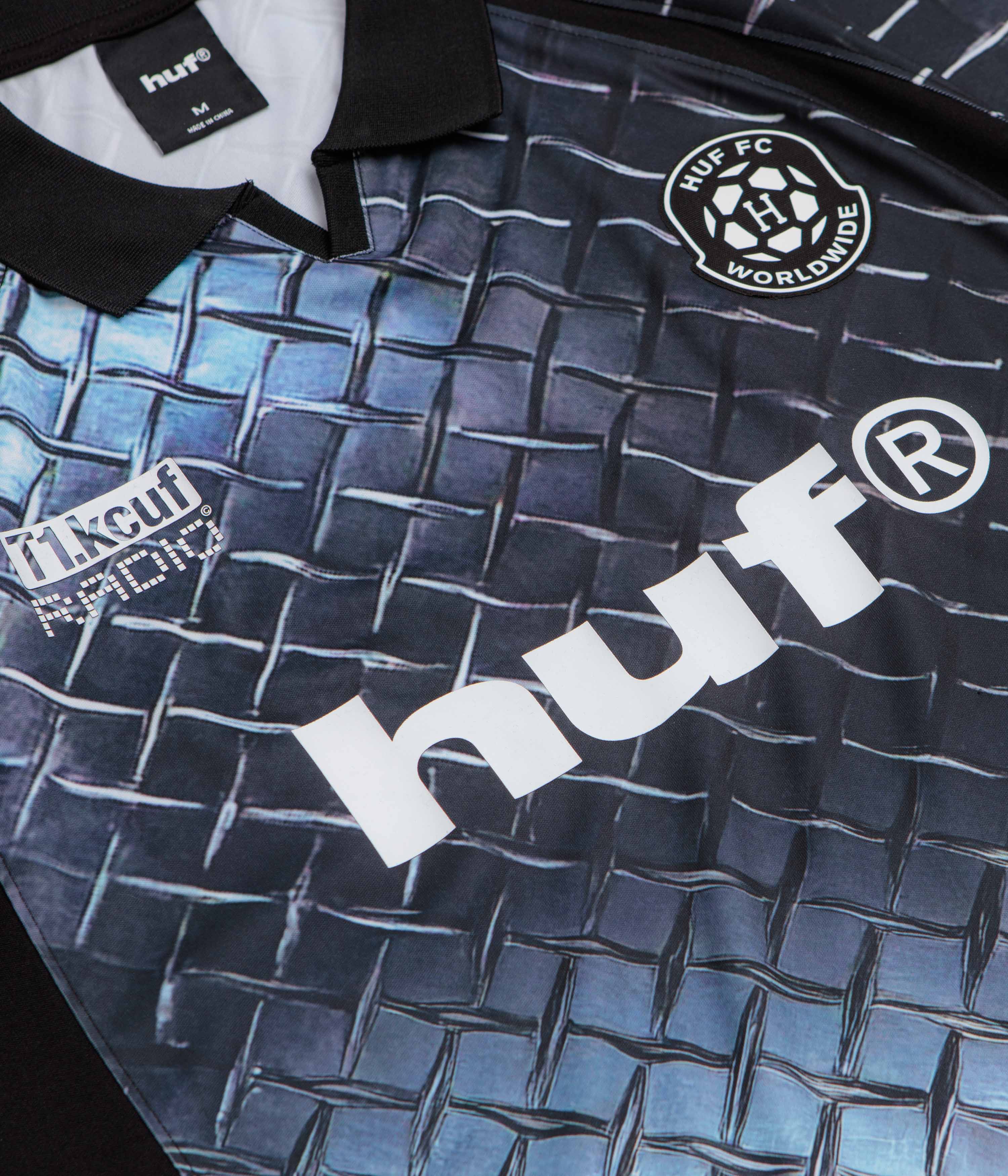 HUF Diamond Plate Jersey - Black