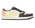 Jordan 1 Low Bleached Coral ‘Off-White Inspired’ (Handcrafted Custom)