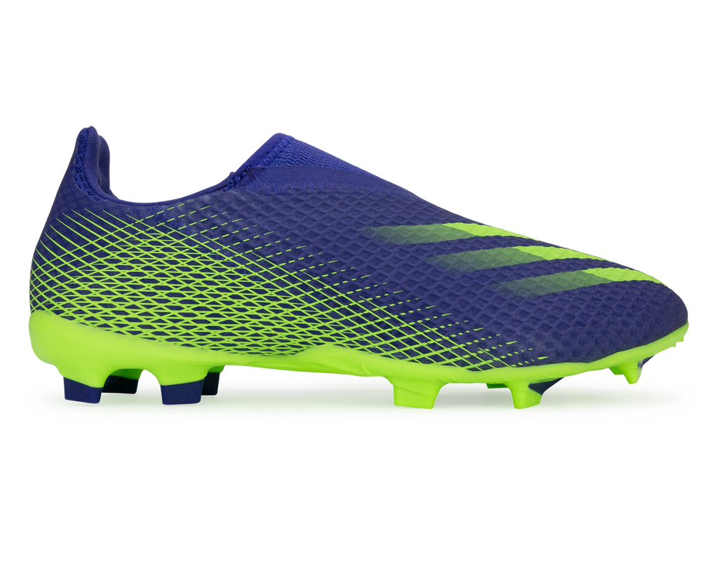 Adidas Kids X Ghosted.3 Laceless Fg