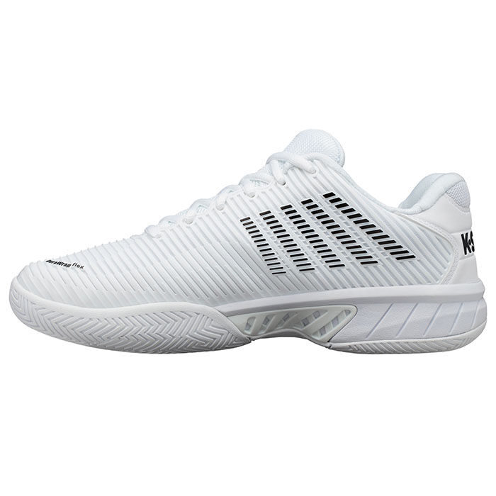 K-Swiss Men's Hypercourt Express 2 Tennis Shoes in White/Black