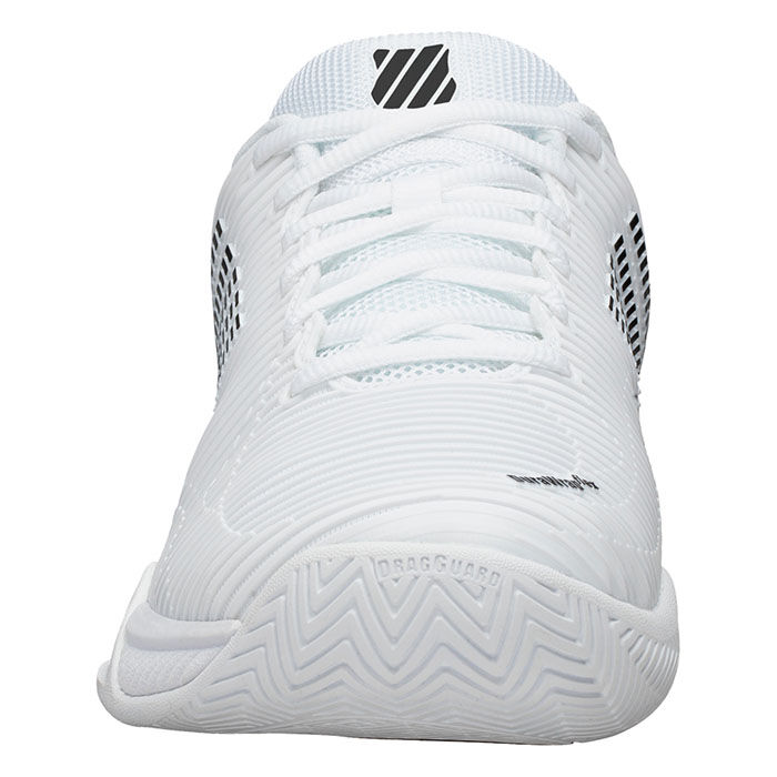 K-Swiss Men's Hypercourt Express 2 Tennis Shoes in White/Black